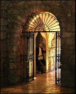 Jerusalem Doorway by Justyn Sweany Wolf