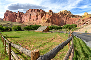Pendelton Barn ~  Capitol Reef National Park by Patty Singer