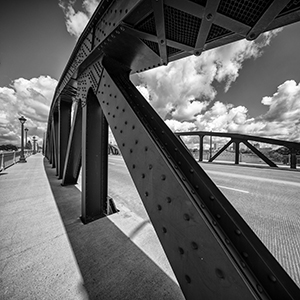 The Ford Street Bridge by Don Menges