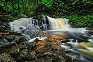 Ricketts-Glen-Waterfall by Patty Singer