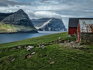Faroe Islands Farm by Michelle Turner