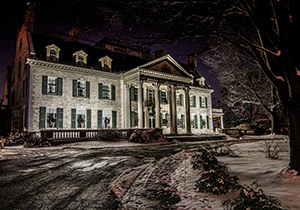 Eastman House Winter by Laurie Knapp