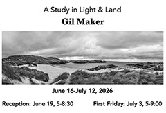 A Study in Light and Land Postcard